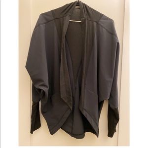 Black stretch cardigan